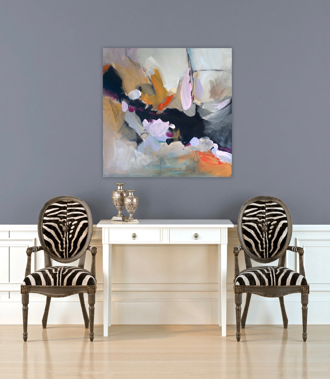 "Follow Your Heart” 36 x 36” Original Painting