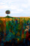 🔴 "Heaven and Earth" 36 x 24" Original Painting
