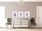 "Flowers For You" Tryptich 14 x 30" Original Paintings