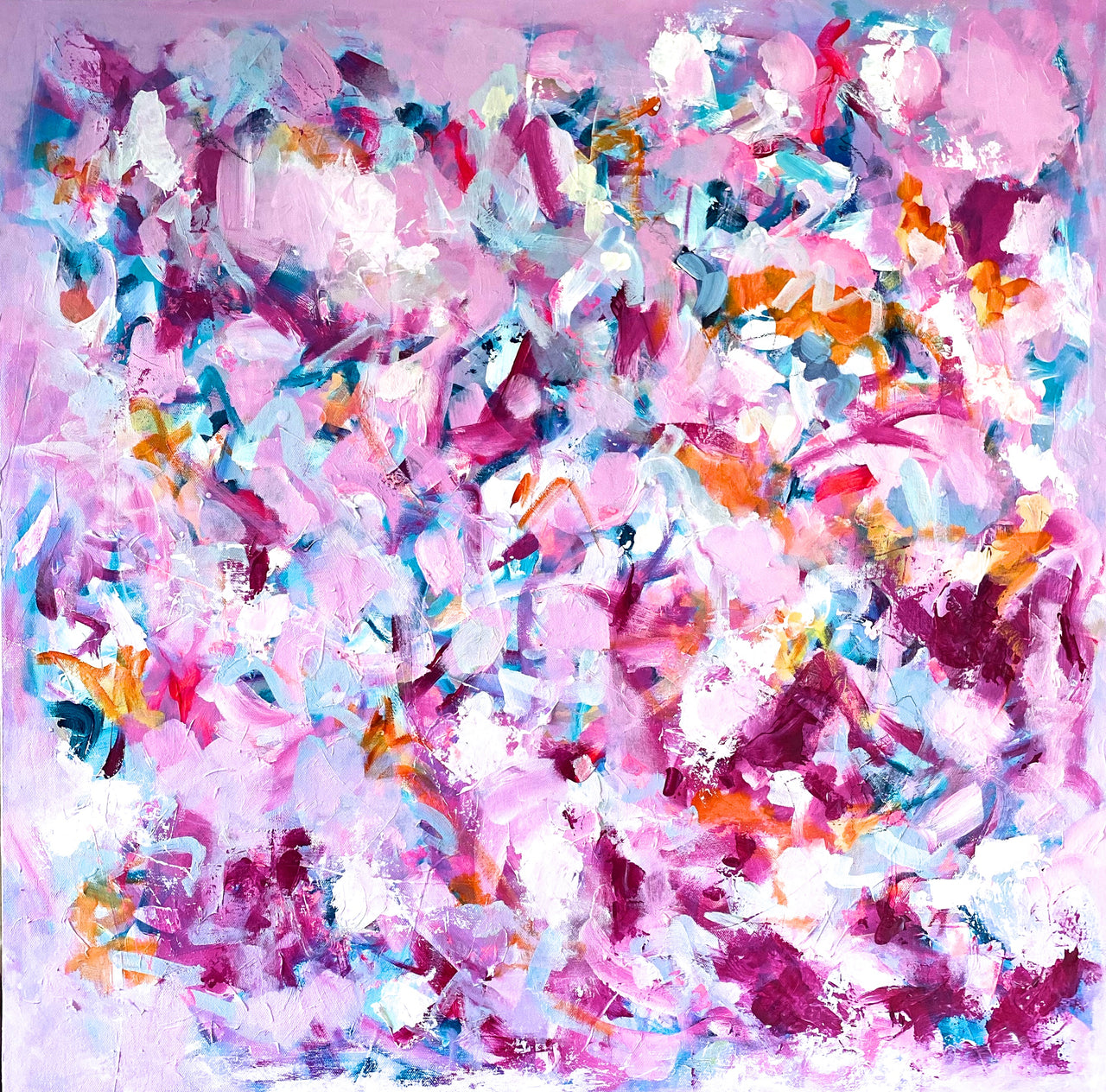 π΄ "Shared Moments" 30 x 30" Original Painting