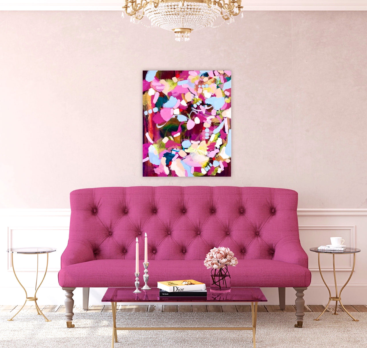🔴 “Jubilant" 30 x 24" Original Painting