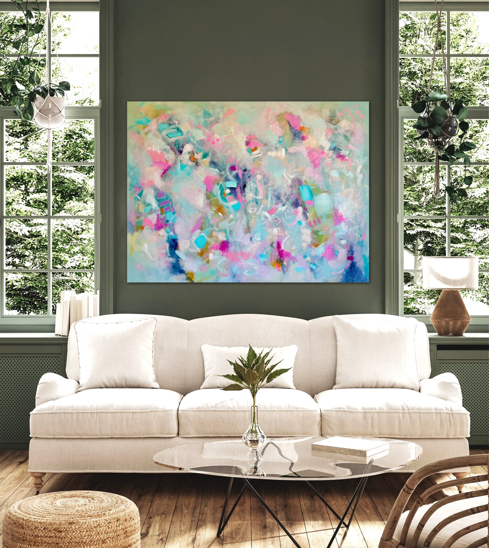 Colorful Original Abstract Art – Vanessa Katz Fine Art