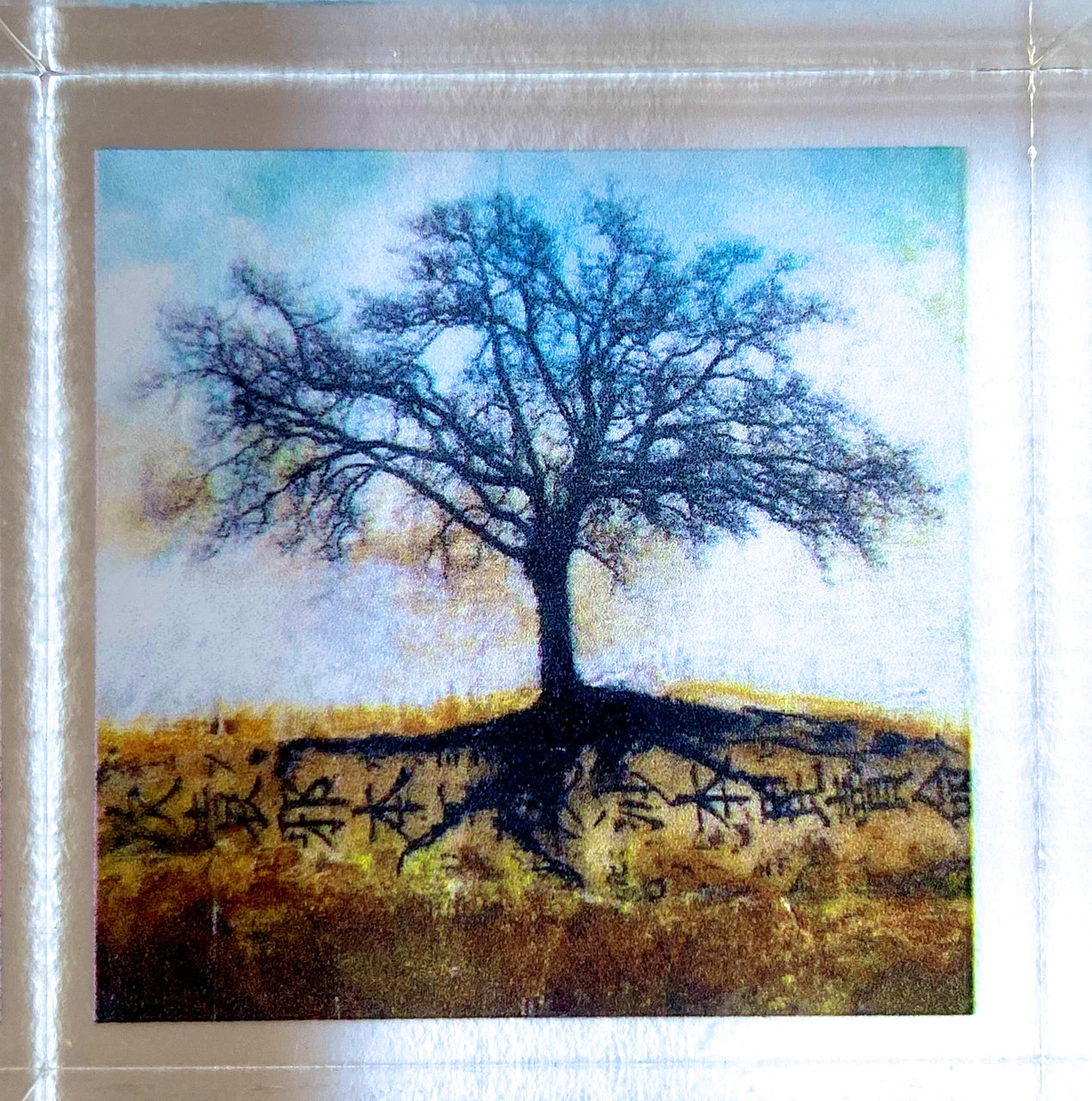 Tree of Life Print Acrylic Block